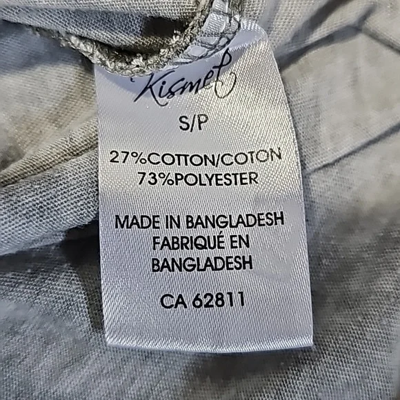 Kismet small silver and gray tank top - Picture 6 of 6